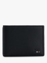 Paul Smith Interior Signature Stripe Leather Wallet Black at John