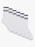 BOSS Sportive Quarter Socks, Pack of 6