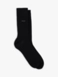 BOSS Tom Regular Socks, Pack of 2, Black