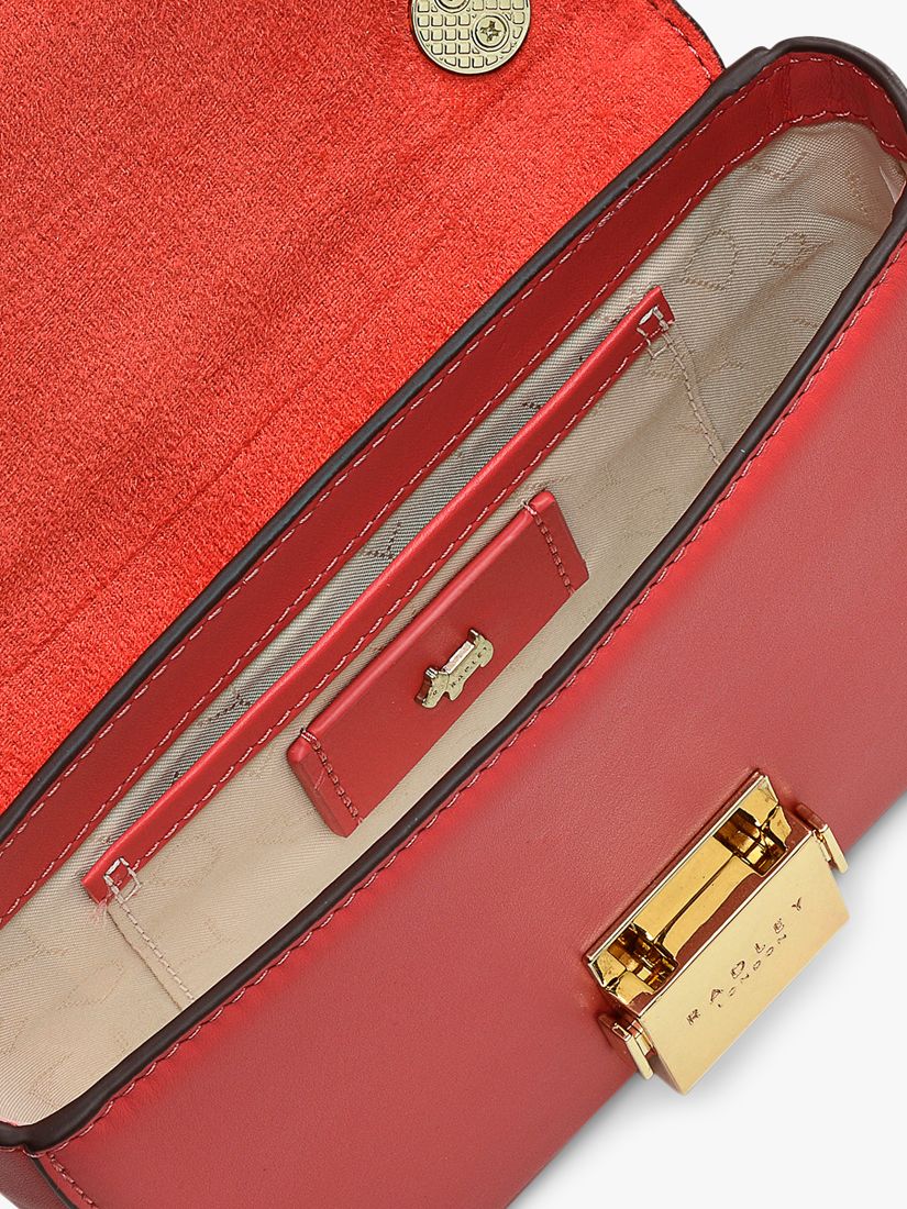 Buy Radley Hanley Close Mini Flapover Cross Body Bag, Begonia Online at johnlewis.com