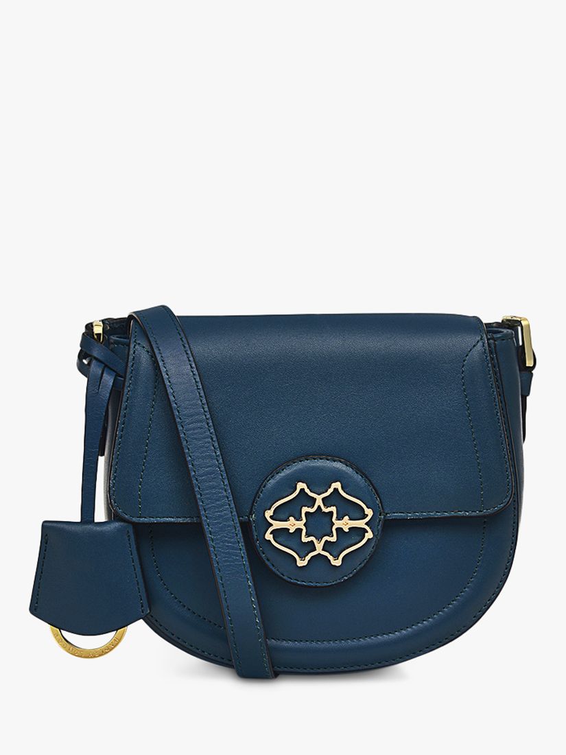 Radley Saddle Street Small Flapover Crossbody Bag, Deepsea at John ...