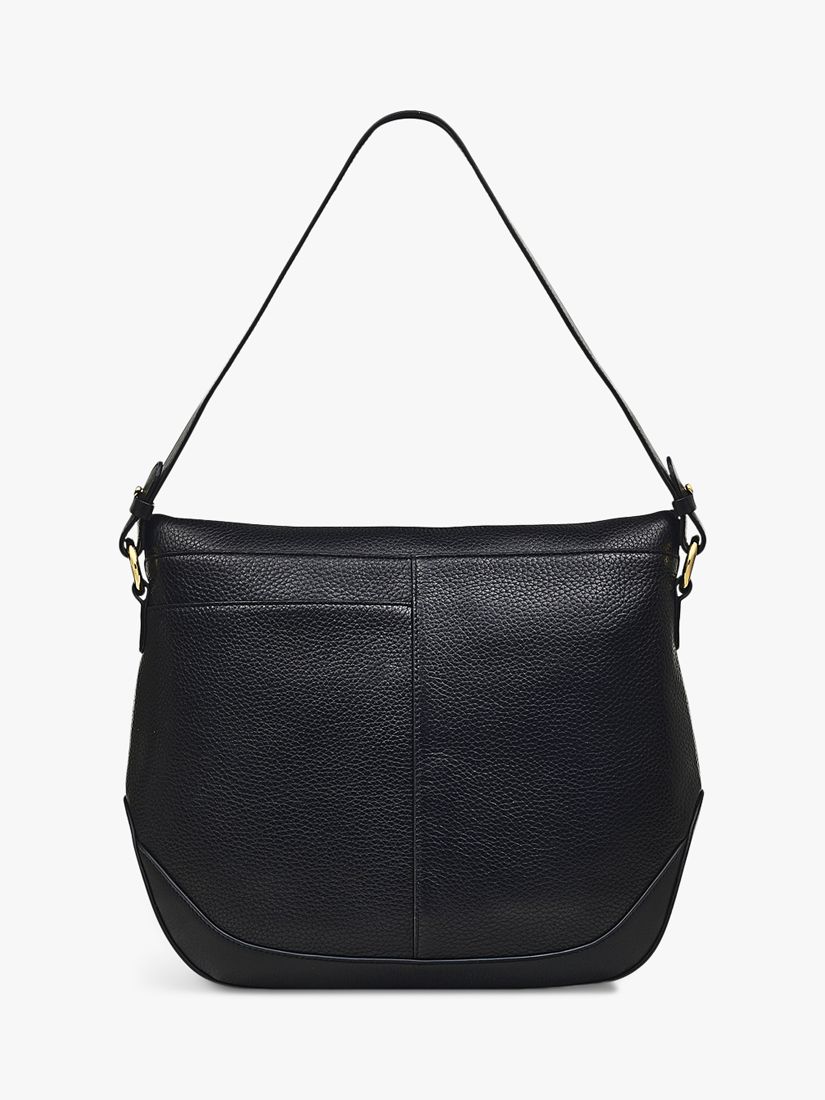 Buy Radley Milligan Street Medium Zip Shoulder Bag, Black Online at johnlewis.com