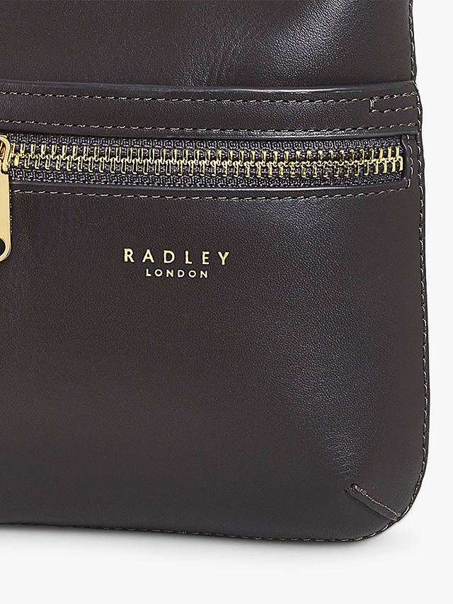 Radley Pockets Icon Mini Zip Top Cross Body Bag, Thunder