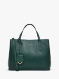 Radley Dukes Place Leather Medium Zip-Top Grab Bag, Green