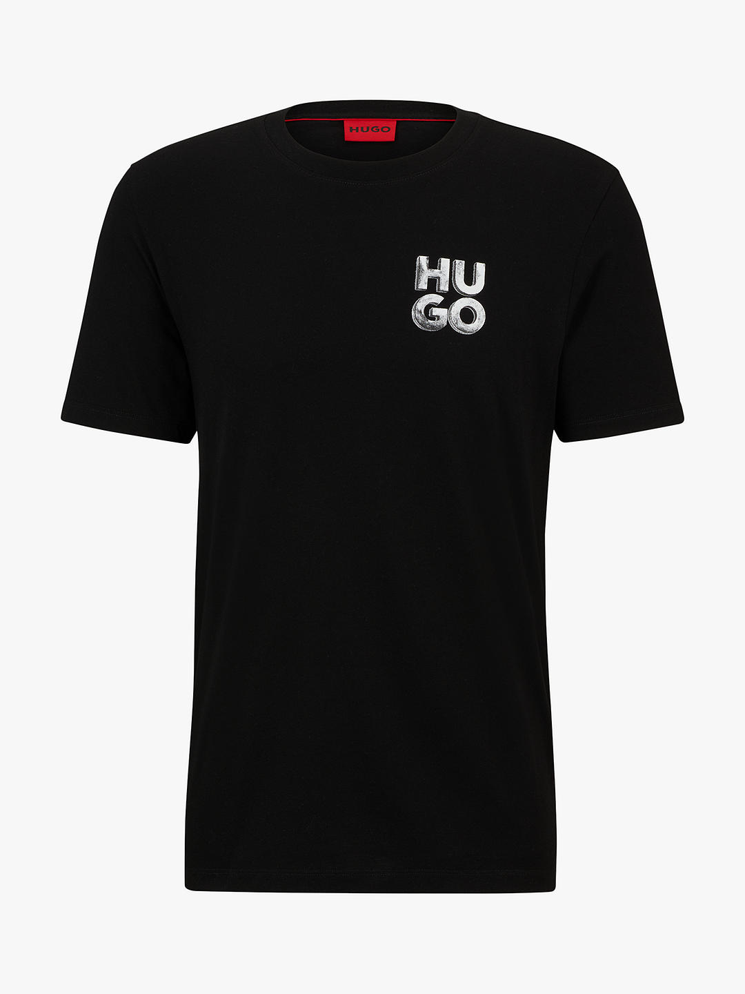 HUGO Detzington Short Sleeve T-Shirt, Black