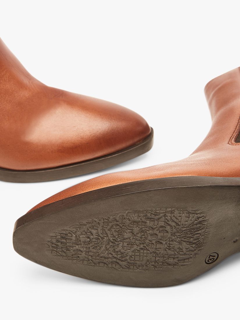 Buy Moda in Pelle Kaela Leather Ankle Boots, Black Online at johnlewis.com