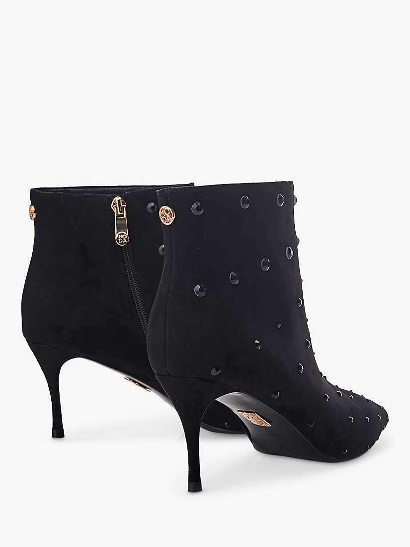Buy Moda in Pelle Wenoa Diamante Shoe Boots, Jet Black Online at johnlewis.com