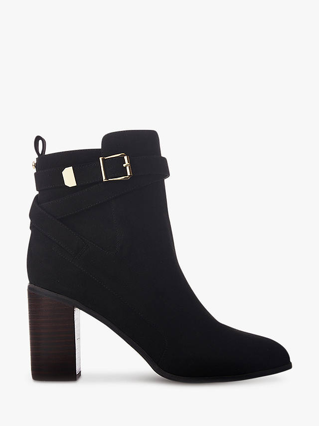 Moda in Pelle Marilena Heeled Ankle Boots, Black at John Lewis & Partners