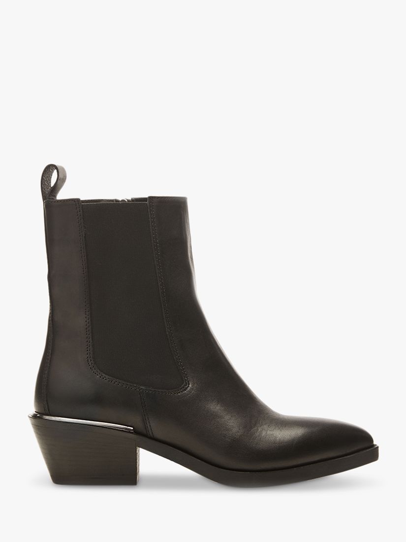 Buy Moda in Pelle Kaela Leather Ankle Boots, Black Online at johnlewis.com