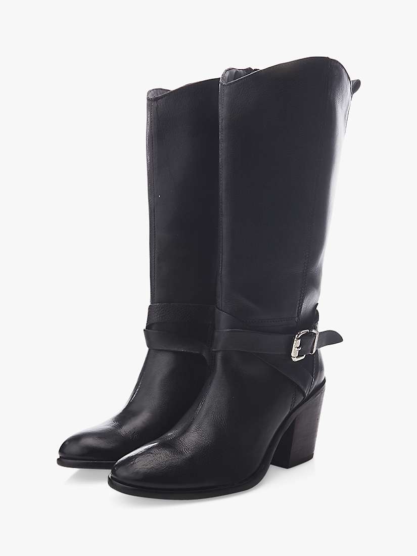 Buy Moda in Pelle Serana Buckle Detail Leather Knee Boots Online at johnlewis.com