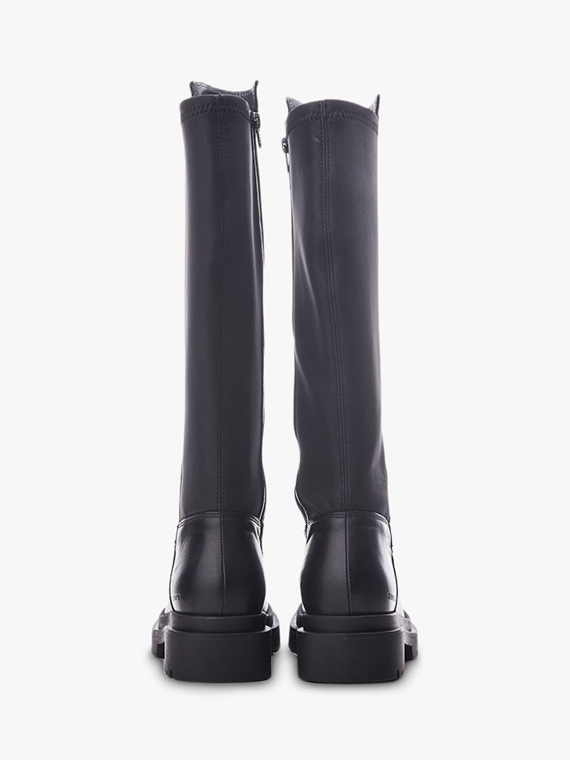 Moda in Pelle Idoma Chealsea Knee Boots, Black