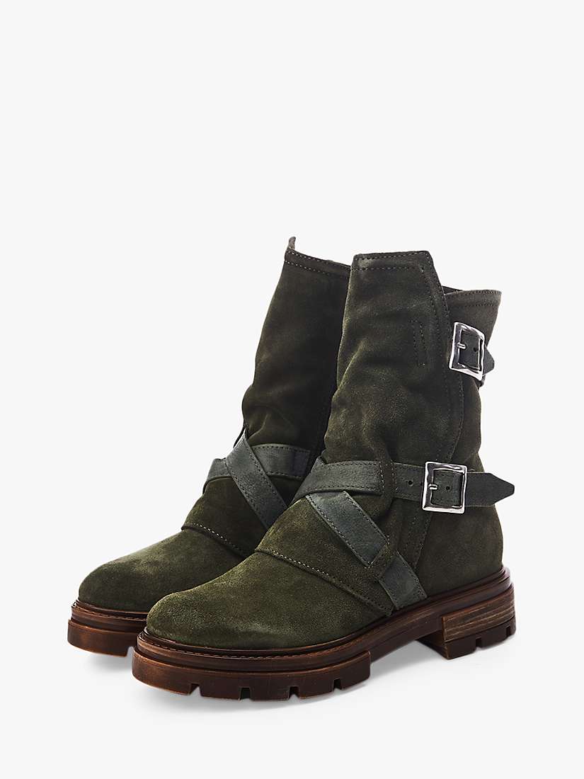 Buy Moda in Pelle Biona Suede Buckle Boots Online at johnlewis.com
