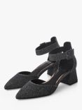 Moda in Pelle Kadie Embellished Shoes, Pewter