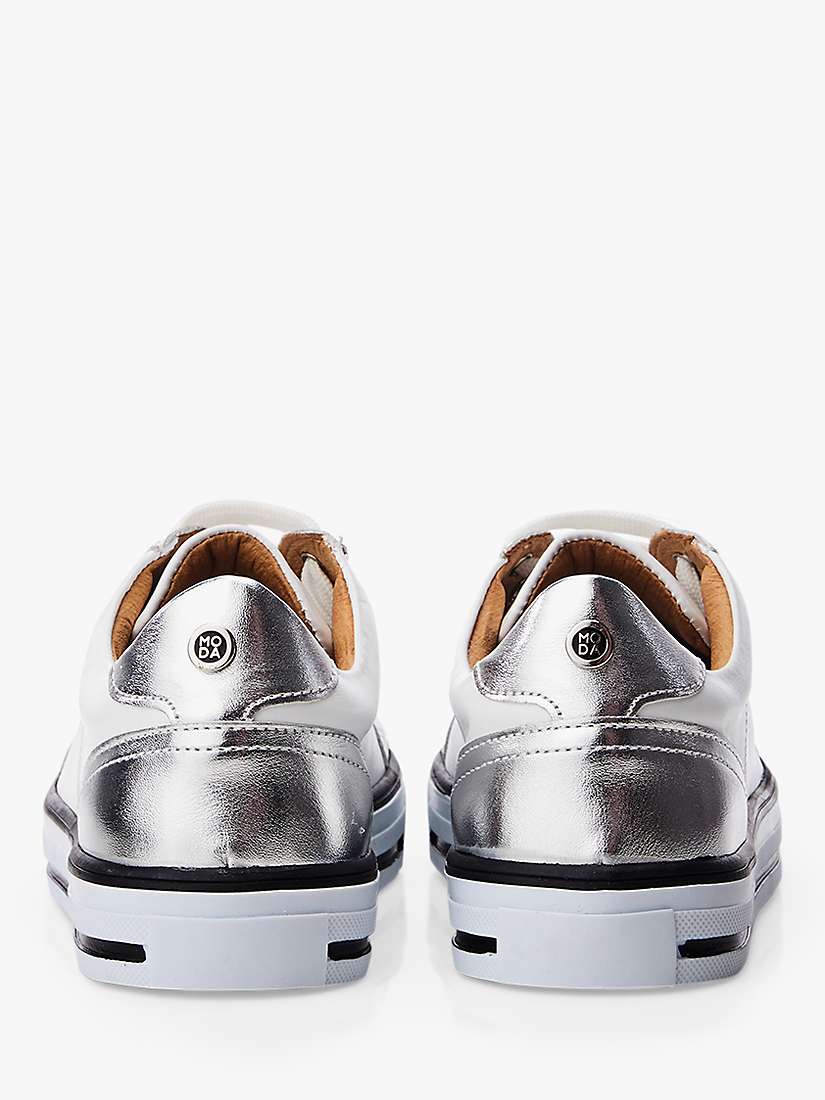 Buy Moda in Pelle Amor Leather Trainers Online at johnlewis.com