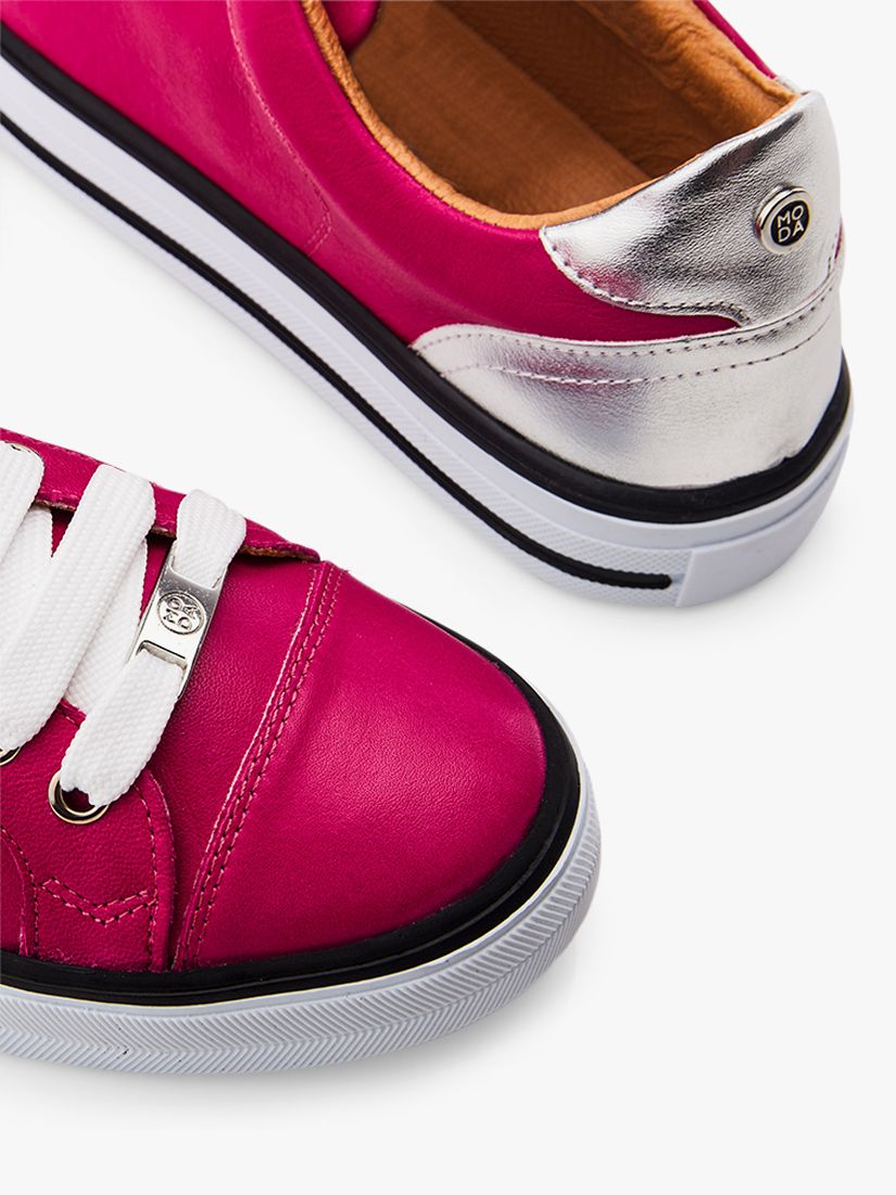 Buy Moda in Pelle Amor Leather Trainers Online at johnlewis.com