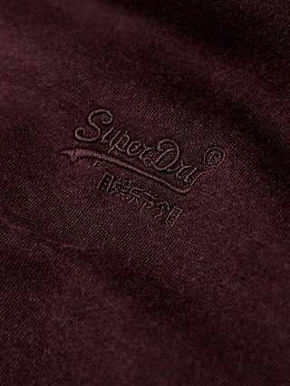 Superdry Essential Logo Hoodie, Burgundy