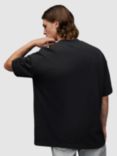 AllSaints Halo Organic Cotton Short Sleeve Crew T-Shirt