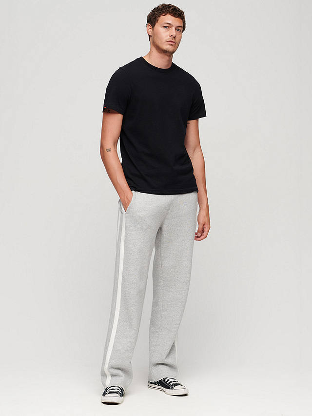 Superdry Essential Straight Joggers, Athletic Grey Marl