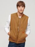 Superdry Surplus Workwear Vest, Tobacco