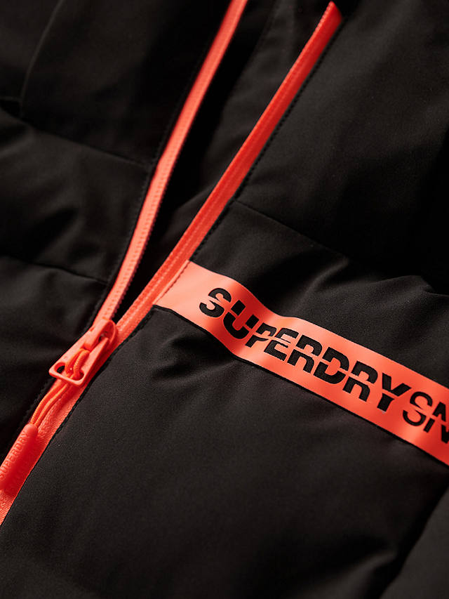 Superdry Ski Radar Pro Puffer Jacket, Black