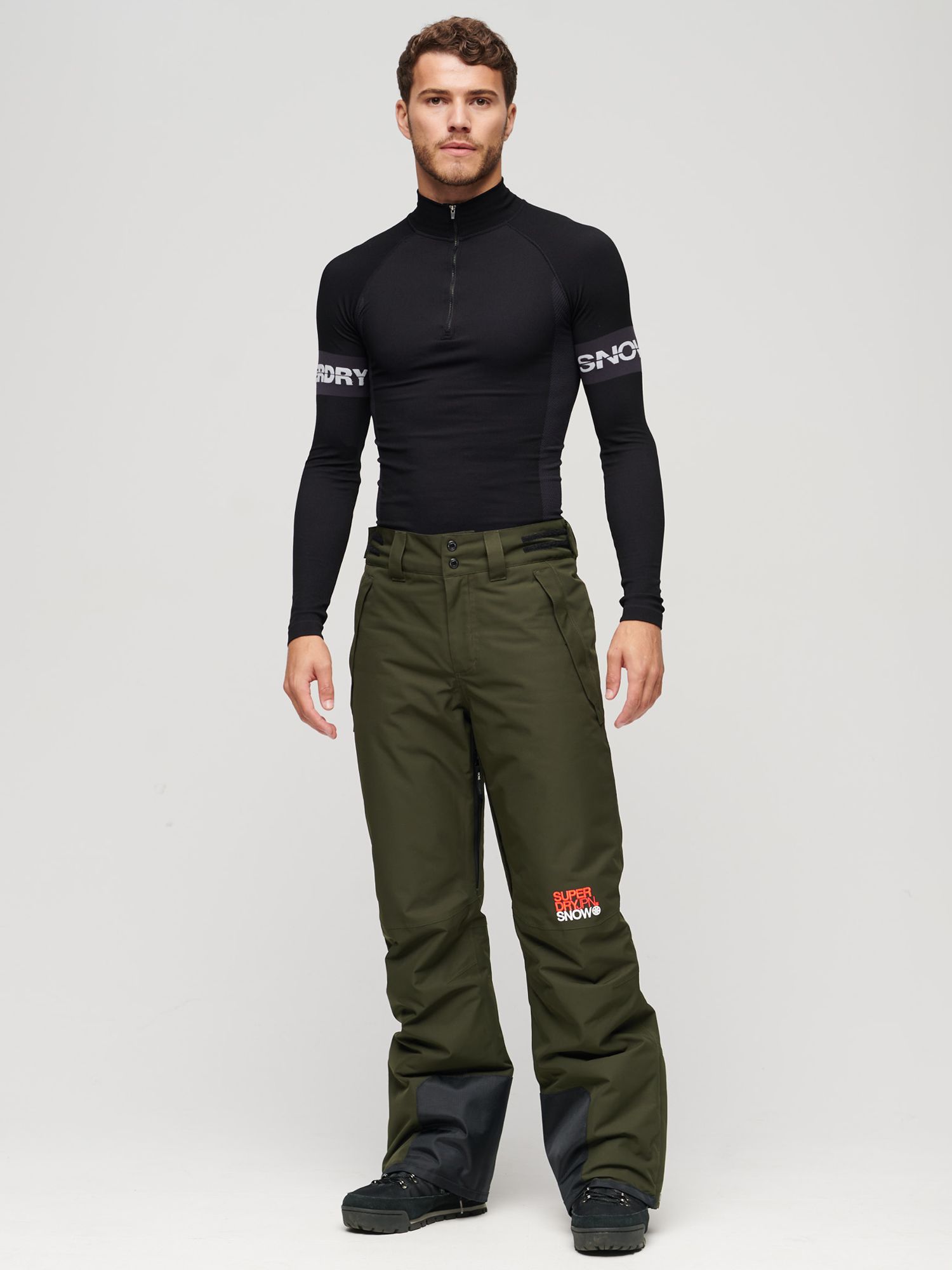 Superdry Freestyle Core Ski Trousers, Surplus Goods Olive