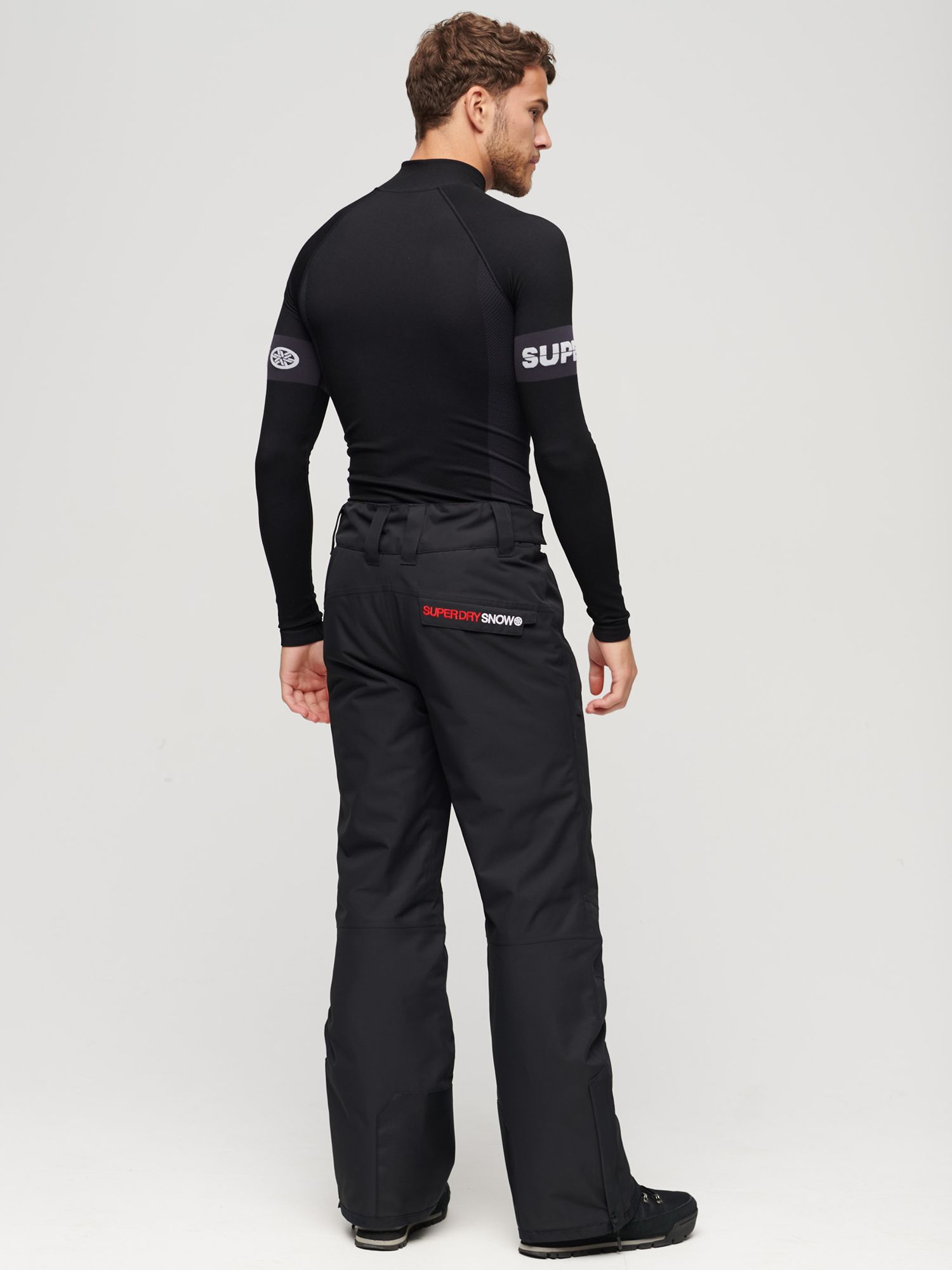 Superdry Freestyle Core Ski Trousers, Black
