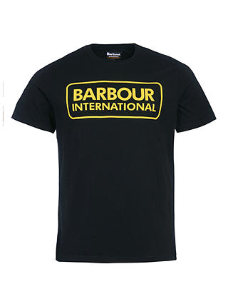 Barbour International Cotton Crew Neck T-Shirt, Black
