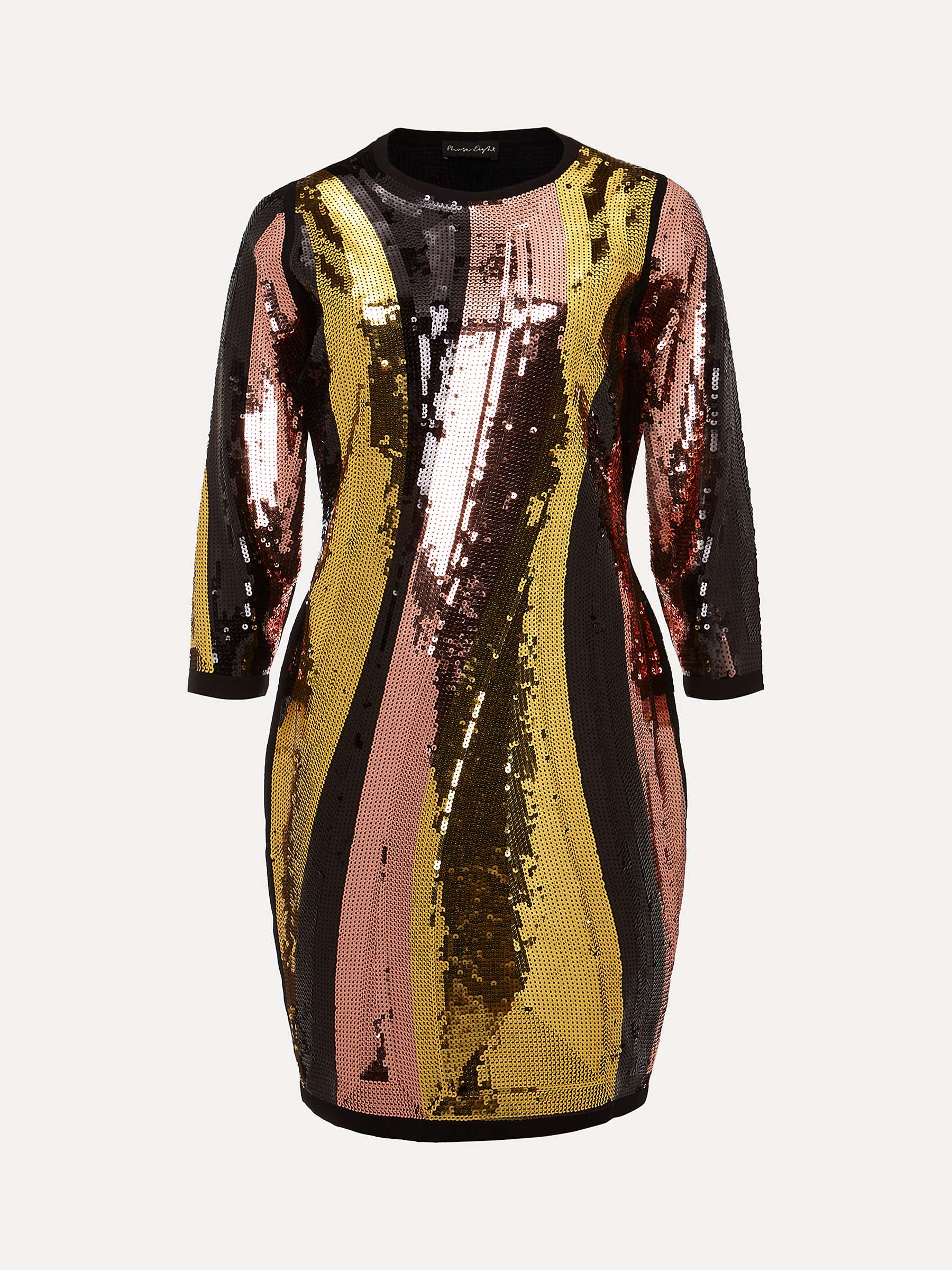 Buy Phase Eight Cassey Sequin Wave Mini Dress, Multi Online at johnlewis.com