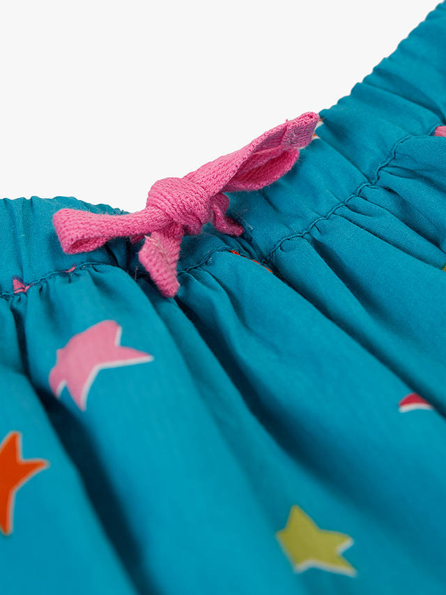 Frugi Kids' Twirly Dream Skirt, Camper Blue