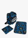 Frugi Pack Up And Go Leopard Print Changing Bag, Multi