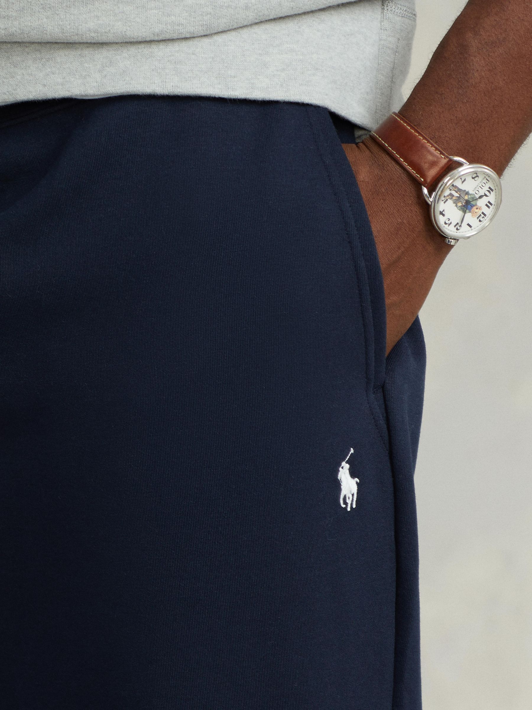 Buy Polo Ralph Lauren Big & Tall Double Knit Joggers, Navy Online at johnlewis.com