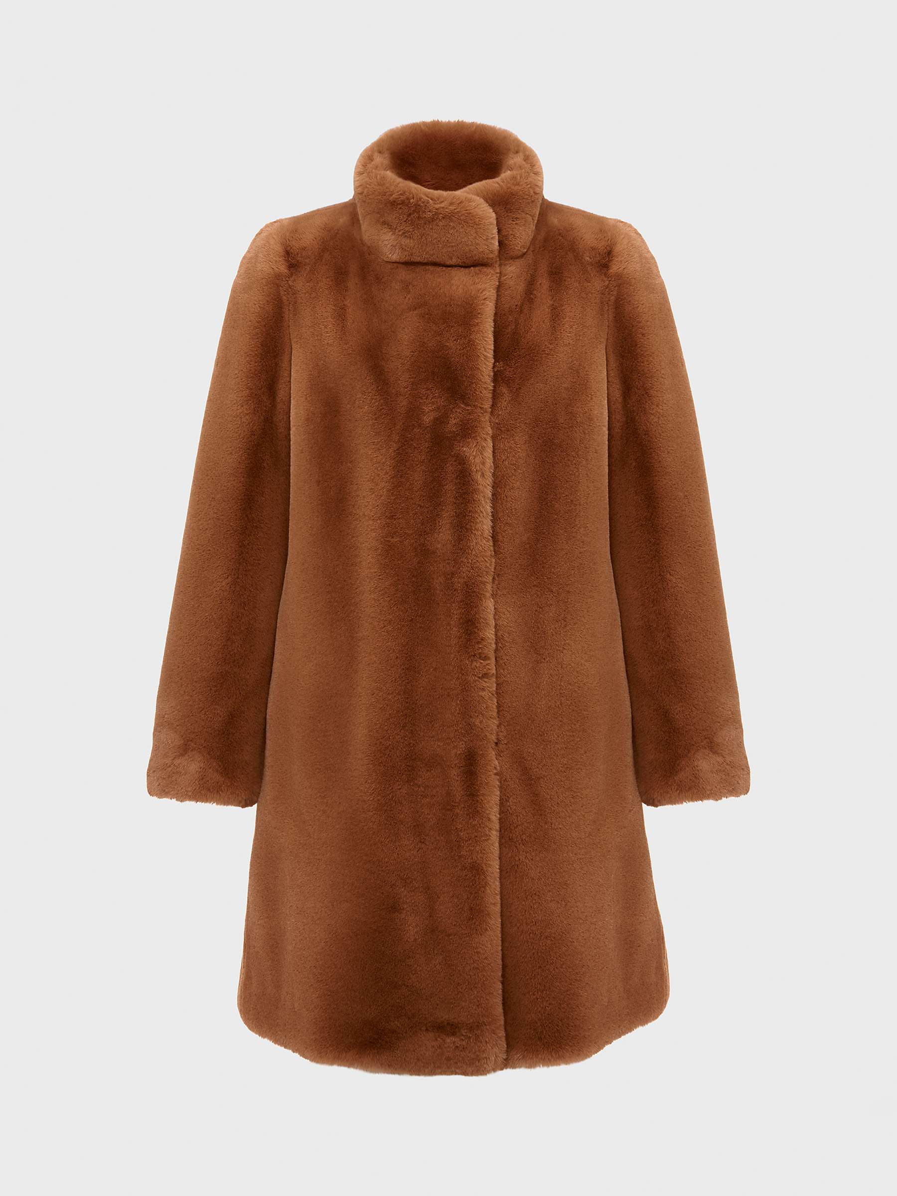 Buy Hobbs Maddox Faux Fur Coat Online at johnlewis.com