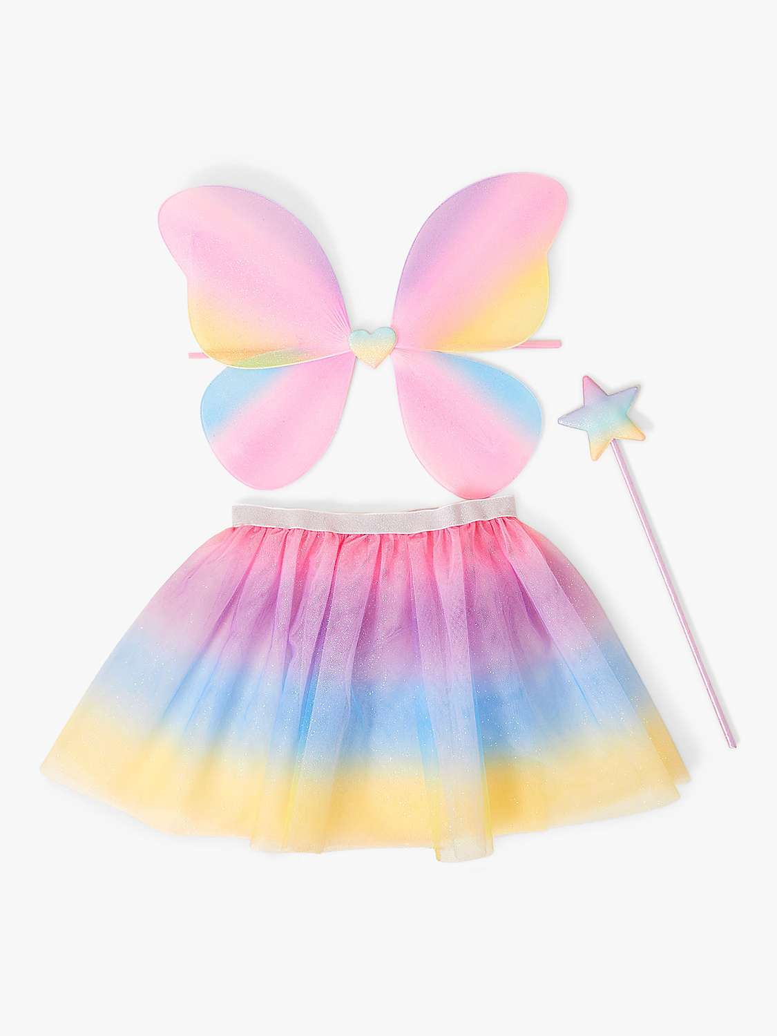 Buy Angels by Accessorize Kids' Rainbow Fairy Dress-Up Set, Multi Online at johnlewis.com