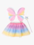 Angels by Accessorize Kids' Rainbow Fairy Dress-Up Set, Multi