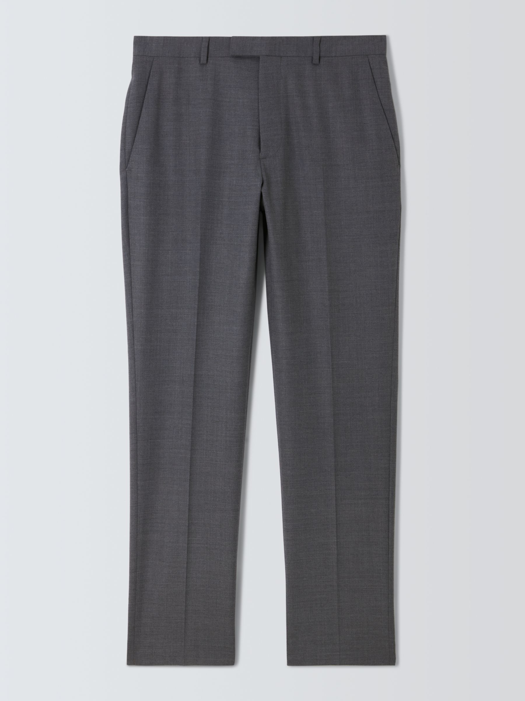 Kin Finn Slim Fit Suit Trousers, Mid Grey, 34L
