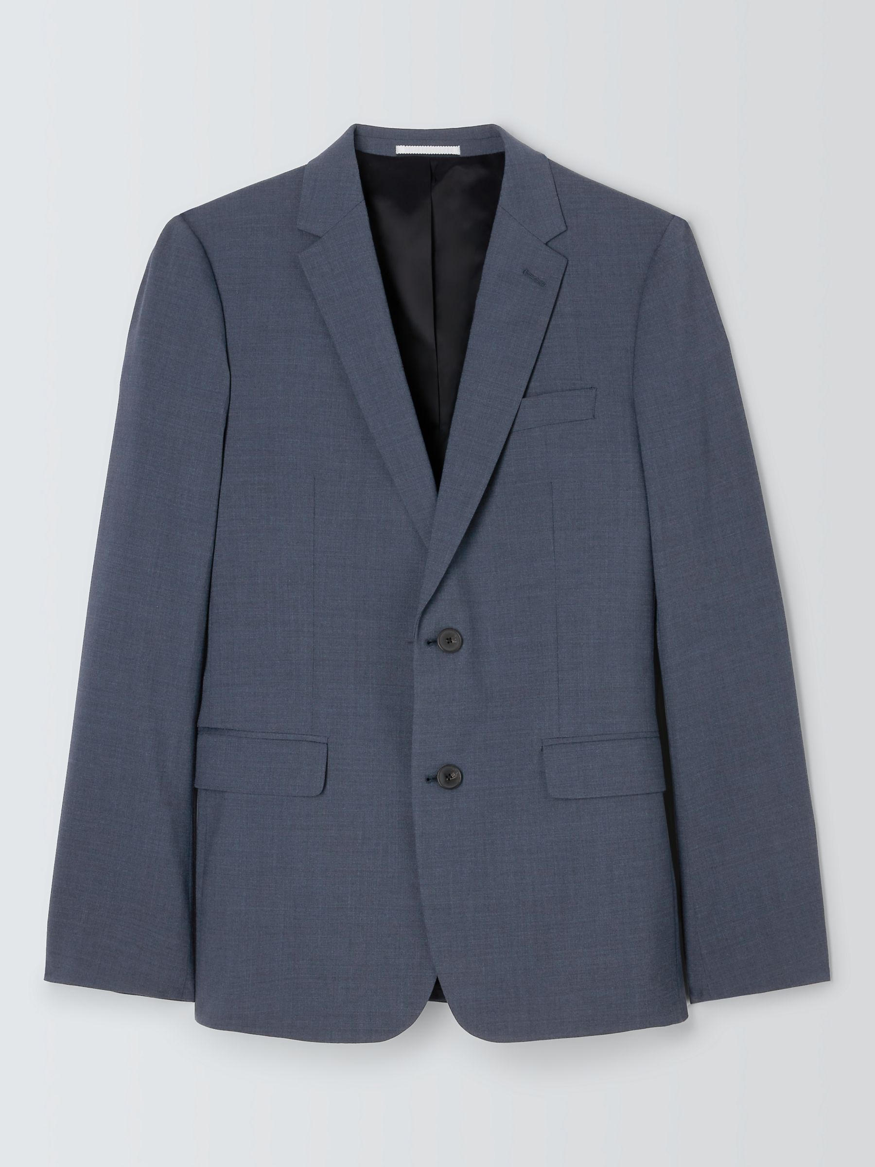 Buy Kin Leo Wool Blend Slim Fit Suit Jacket, Airforce Blue Online at johnlewis.com