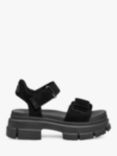 UGG Ashton Nubuck Chunky Sole Sandals, Black