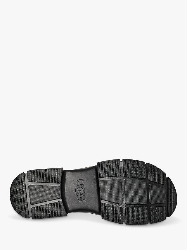 UGG Ashton Nubuck Chunky Sole Sandals, Black