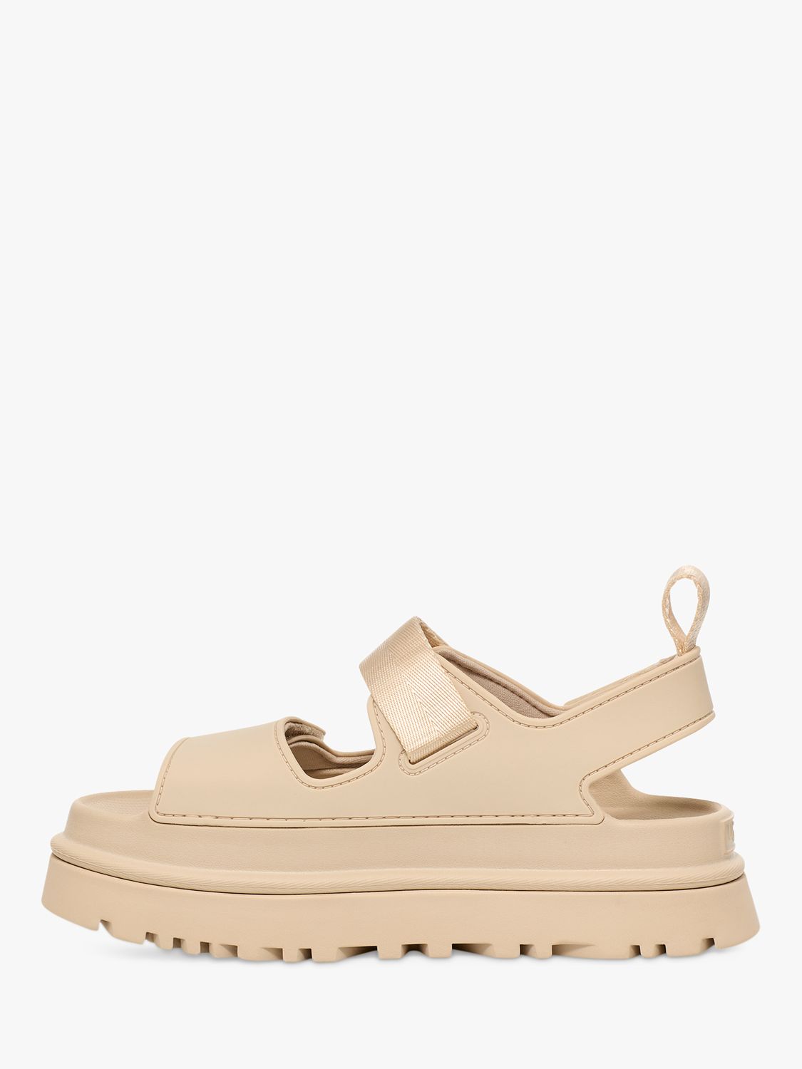 Buy UGG Goldenglow Velcro Strap Flatform Sandals Online at johnlewis.com