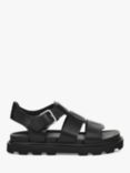 UGG Capitelle Leather Buckle Strap Sandals