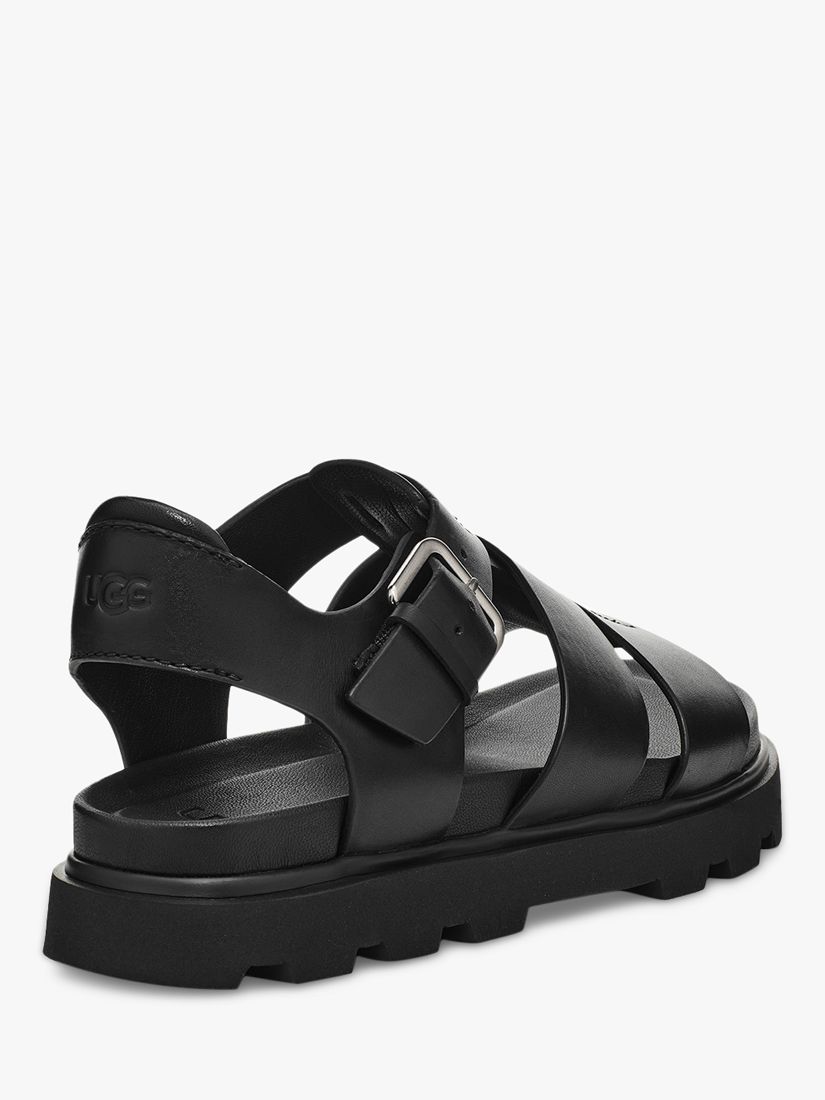 Buy UGG Capitelle Leather Buckle Strap Sandals Online at johnlewis.com