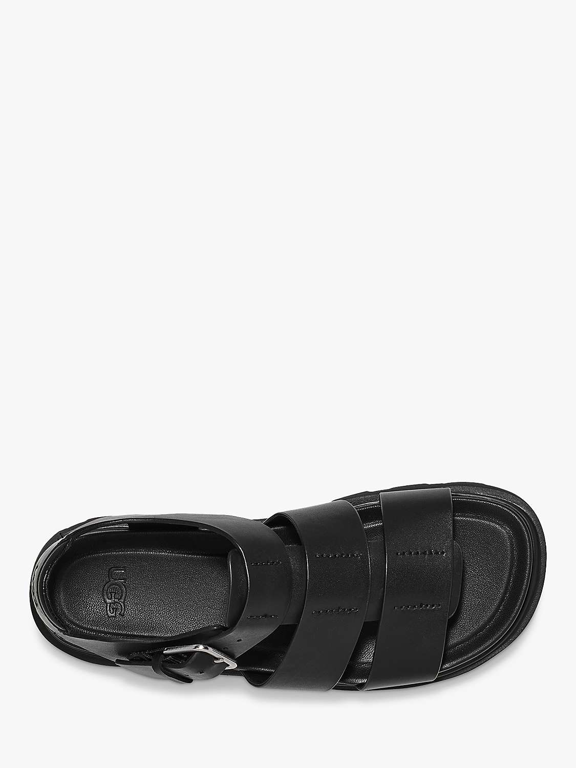 Buy UGG Capitelle Leather Buckle Strap Sandals Online at johnlewis.com