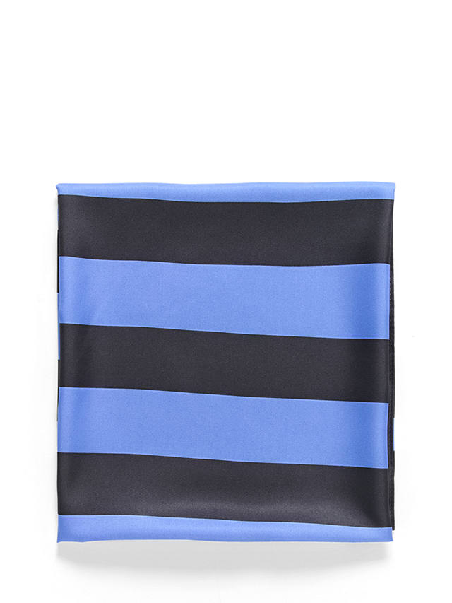 Part Two Namira Stripe Scarf, Blue Bonnet