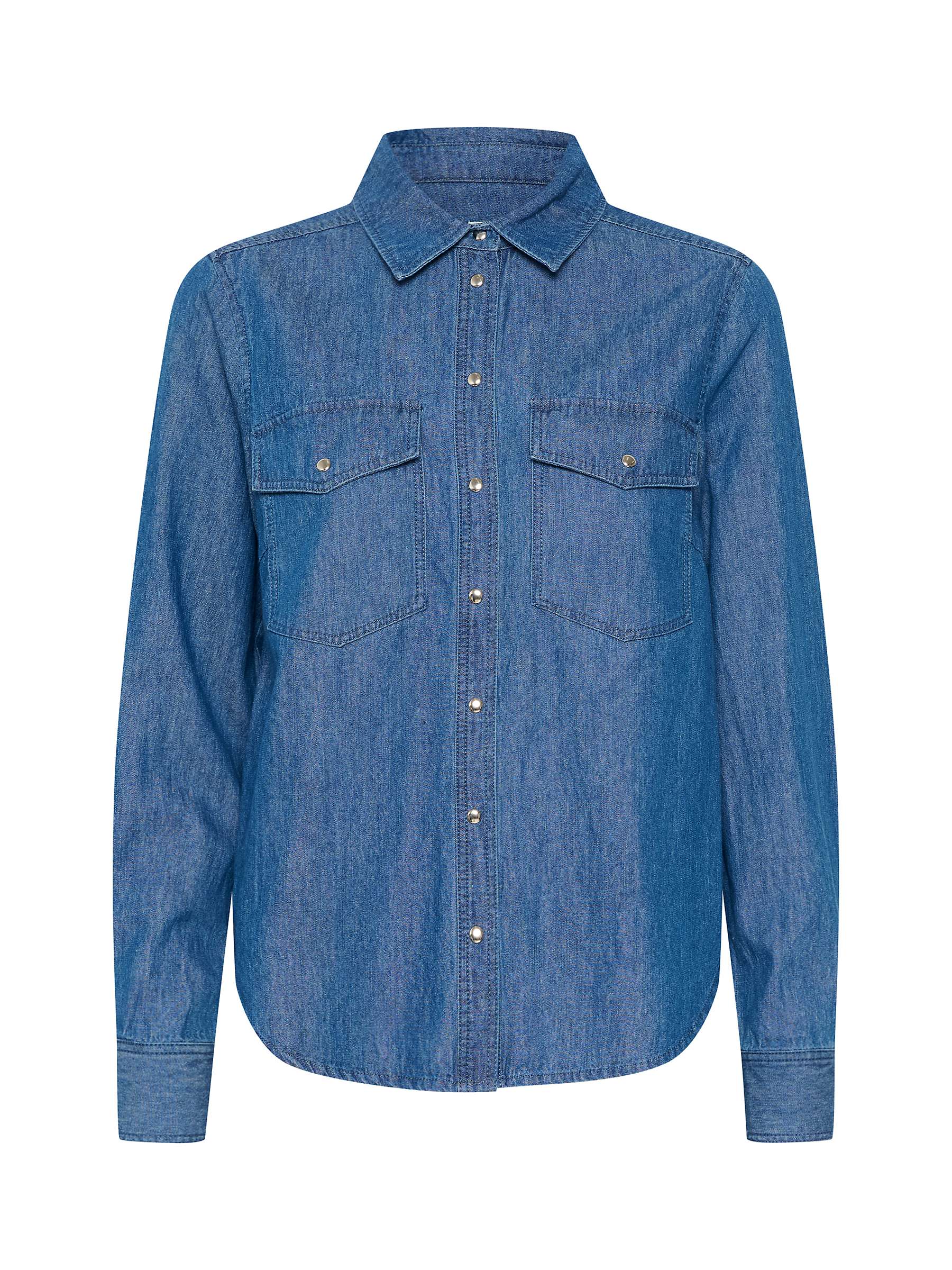 Buy Part Two Filuca Denim Shirt, Medium Blue Online at johnlewis.com