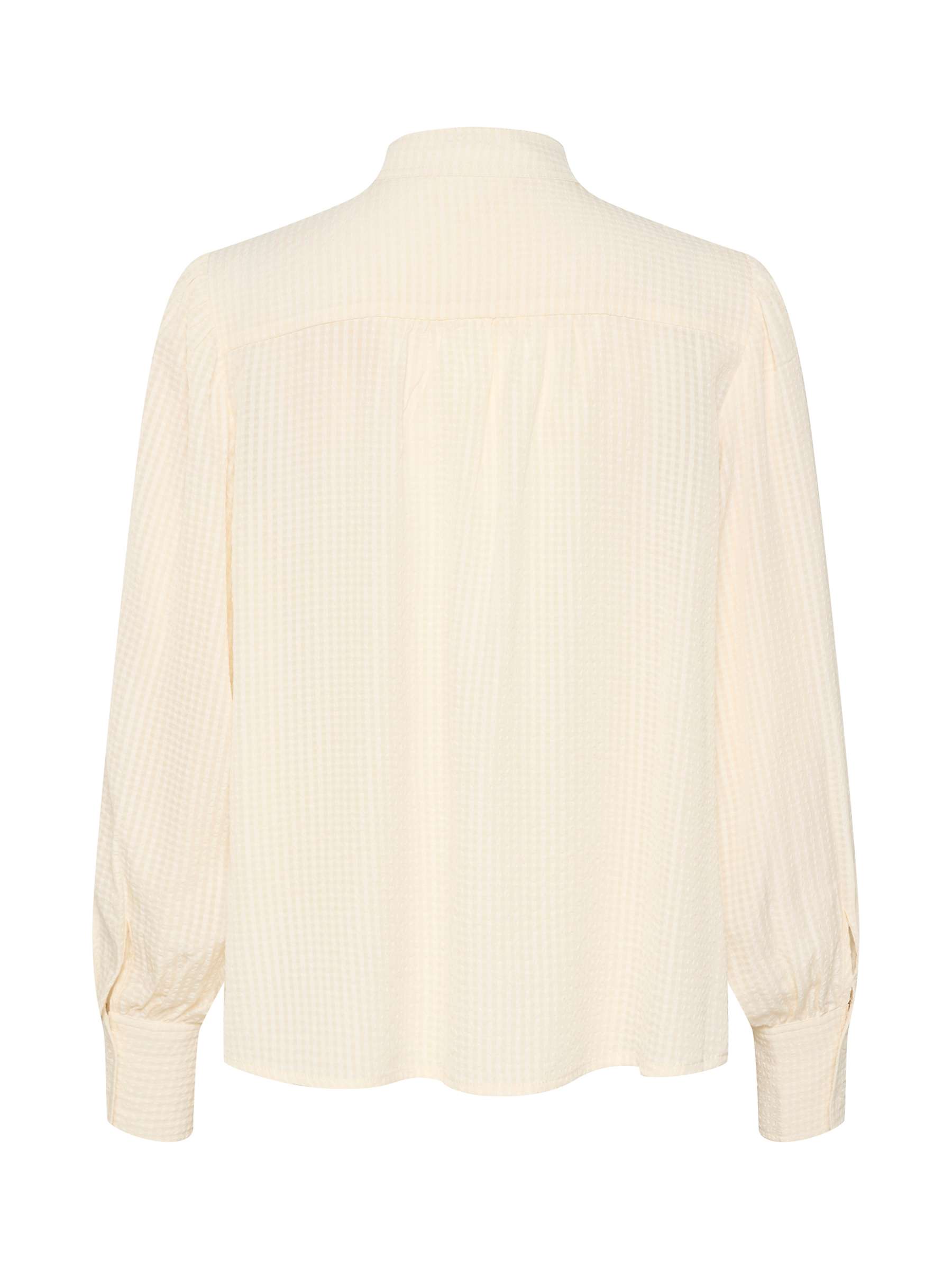 Buy Part Two Fricka Keyhole Blouse, White Alyssum Online at johnlewis.com