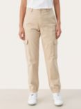 Part Two Sevens Cargo Trousers, White Pepper