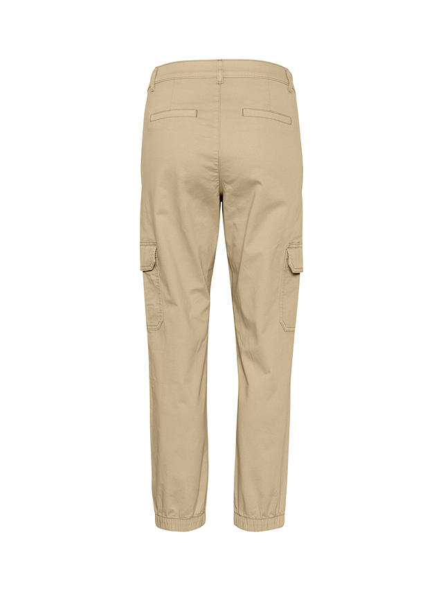 Part Two Sevens Cargo Trousers, White Pepper