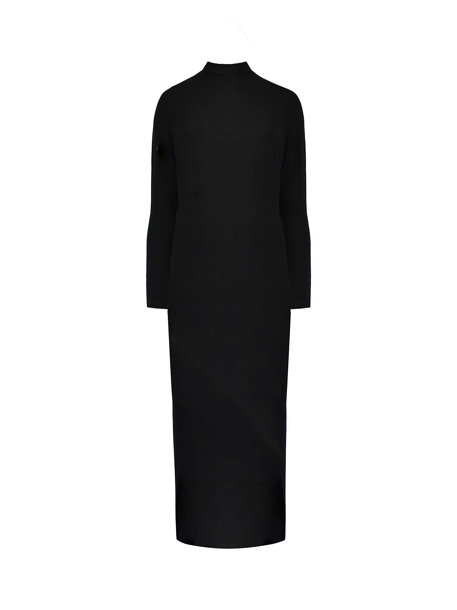 Buy Ro&Zo Petite High Neck Maxi Dress, Black Online at johnlewis.com