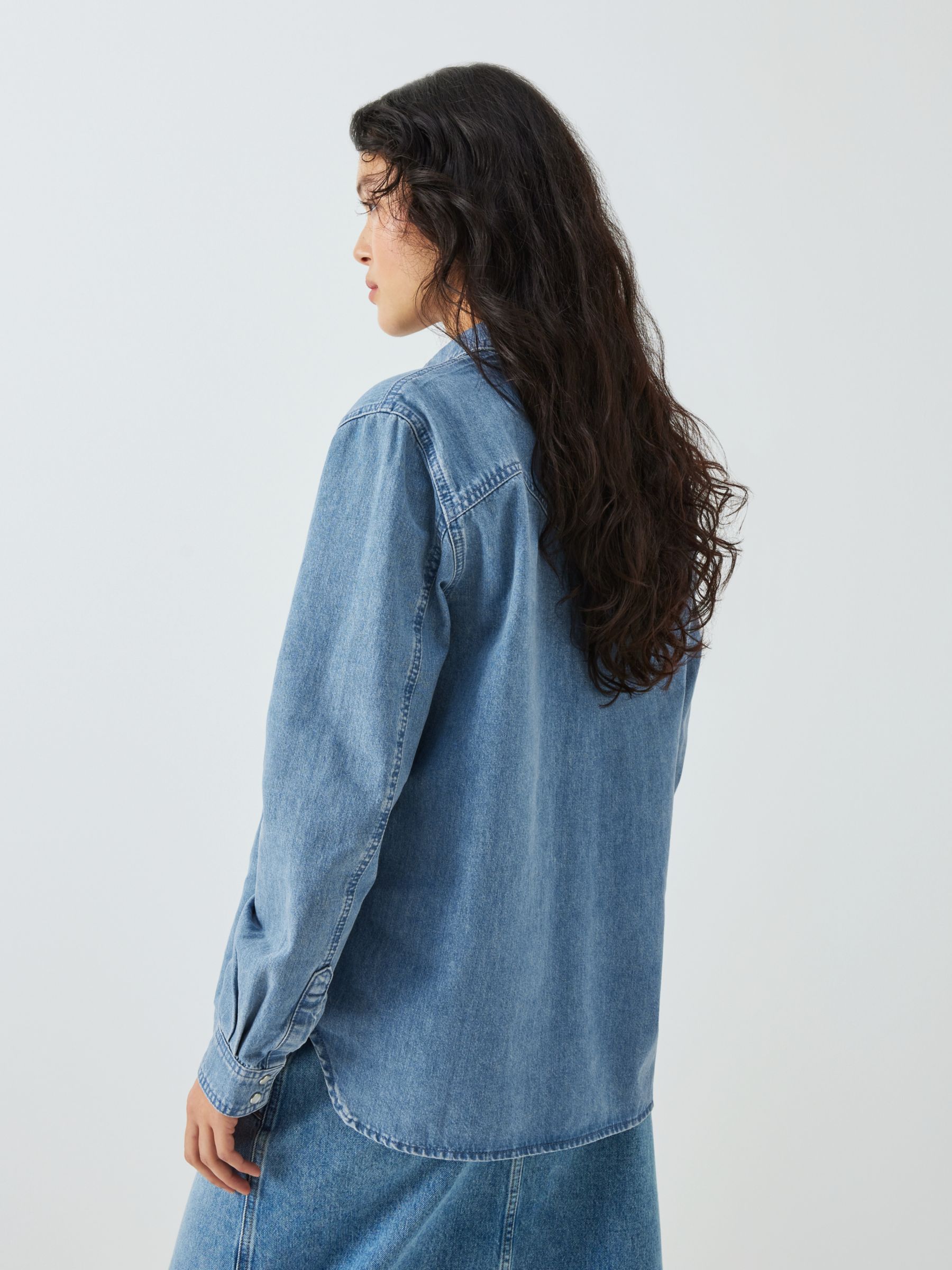 Buy AND/OR Indiana Denim Shirt Online at johnlewis.com