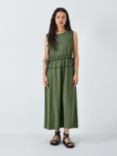 AND/OR Stella Embroidered Jersey Dress, Khaki